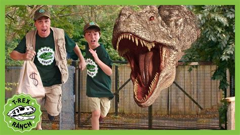 T rex ranch youtube - Nov 26, 2023 · In this awesome dinosaur video for kids, watch as the park rangers use a state of the art Invisible Dinosaur Cloak & Hologram to help them on their dino ques... 